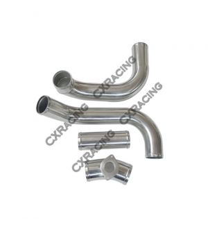 CX Racing Intercooler Piping + BOV Kit For Nissan 240SX S13 S14 RB26 RB26DETT Single Turbo