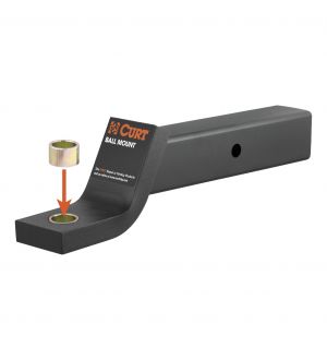 Curt Reducer Bushing (From 1-1/4in to 1in Shank Packaged)