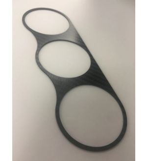 ATI Center Gauge Pod Face Carbon Fiber Subaru WRX/STi 2002-2007