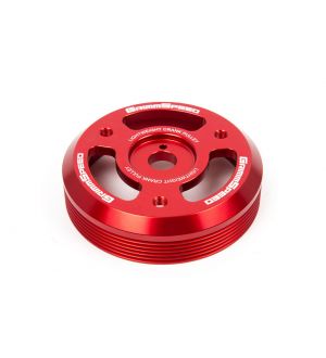 Lightweight Crank Pulley RED - Subaru FA/FB Engines [Equipped w/1-Piece OEM Pulley]
