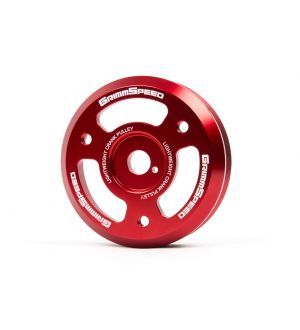 Lightweight Crank Pulley RED - Subaru FA/FB Engines [Equipped w/1-Piece OEM Pulley]