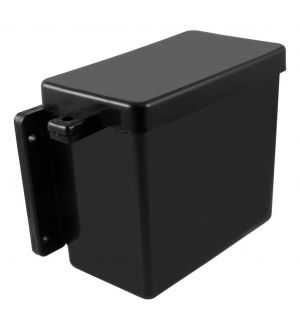 Curt 6in x 5-1/2in x 3-1/4in Breakaway Battery Case w/Lockable Tab