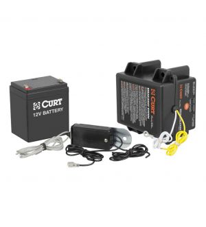 Curt Push-to-Test Breakaway Kit w/Side-Load Battery
