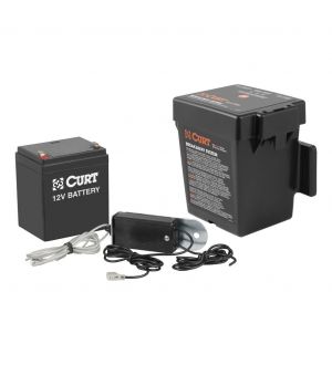 Curt Push-to-Test Breakaway Kit w/Top-Load Battery