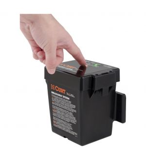 Curt Push-to-Test Breakaway Kit w/Top-Load Battery