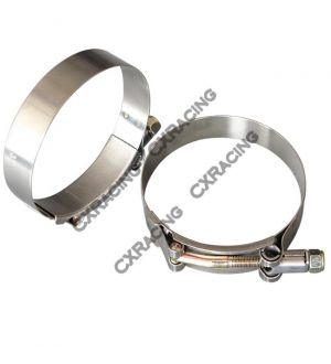 CX Racing Hose  T-Clamps + 3.5