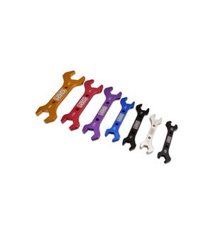 IAG 7-Piece Aluminum AN Wrench Set for 3AN - 20AN Fittings
