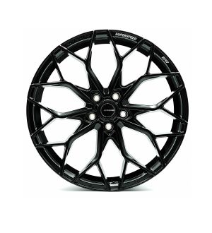 SuperSpeed RF07 20x9 +25 5x112  Matt Black  Flow Form Wheels
