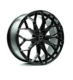 SuperSpeed RF07 20x9 +25 5x112  Matt Black  Flow Form Wheels