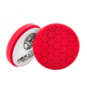 Chemical Guys Hex Logic Self-Centered Perfection Ultra-Fine Finishing Pad - Red - 6.5in (P12)