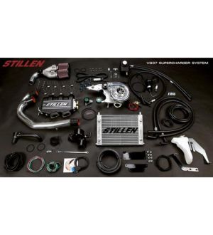 Stillen Tuned System Polished - 2012-2020 Nissan 370Z Z34 Base And Touring Supercharger - 407772P