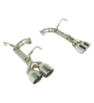 Remark Subaru WRX STi VA Axle Back Exhaust w/ Titanium Stainless Double Wall Tip - 4 Inch Version