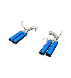 Remark 2015+ Subaru WRX/STI VA Boso Edition Axle Back Exhaust w/ Burnt Blue Single Wall Tip