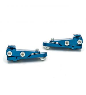 BOOMBA RACING CIVIC X WING RISERS - BLUE