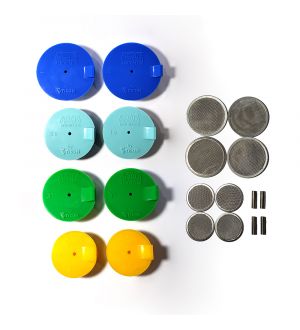 Silicon Purge Plugs, TIG Aesthetics by Ticon EXHAUST KIT 2.5″-4″