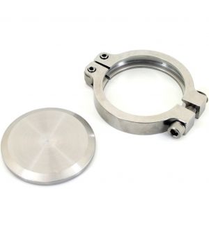 EWG Block-Off Plate 44/45mm V-band - Subaru Turbo Universal