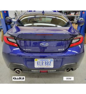 Killer B Motorsport 2022+ Subaru BRZ And Toyota GR86 Tip Extenders  - P/N: EXTP22