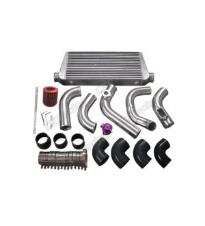 CX Racing Intercooler Piping Turbo Intake Kit For 2JZGTE 2JZ-GTE 2JZ Swap 240SX S13 S14 Single Turbo
