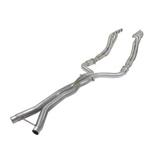 aFe Twisted Steel Tri-Y Headers/Connection Pipes (Street) 2016 Chevy Camaro SS V8 6.2L