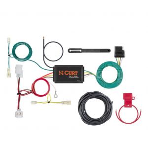 Curt 14-18 Mazda 6 Custom Wiring Harness (4-Way Flat Output)