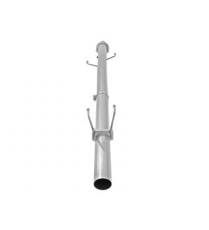 aFe ATLAS Aluminized Test Pipe Exhaust 4in 13-16 Dodge Diesel Trucks 6.7L L6