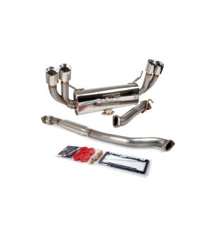 Catback Exhaust System, Resonated - Subaru 11-14 WRX , 08-14 STI HATCHBACK