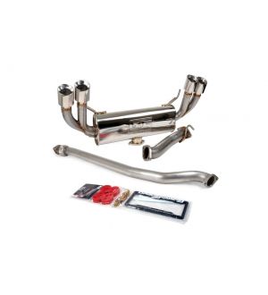 Catback Exhaust System, Un-Resonated - Subaru 11-14 WRX , 08-14 STI HATCHBACK