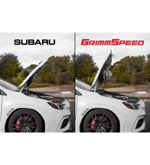 GrimmSpeed High Lift Hood Struts - 2015+ WRX/STI