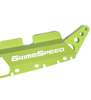 Radiator Shroud NEON GREEN - Subaru 15-21 WRX/STI