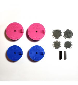 Silicon Purge Plugs , Tig Aesthetics by Ticon Header kit 1.5″- 1.88″