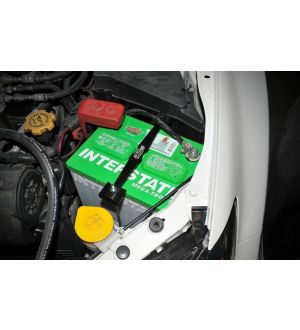 IAG Battery Tie Down for 2008-14 Subaru WRX / STI, 05-09 LGT - Gold