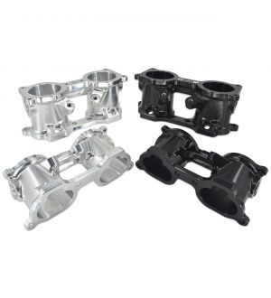 IAG V3 Top Feed TGV Housings with Butterfly Pass Thru (06-14 WRX, 07+ STI, 07-12 LGT, 09-13 FXT)