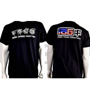 IAG Men's American Flag Size Does Matter T-Shirt 3X-Large