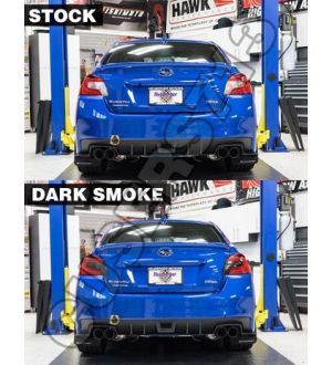Sticker Fab  SMOKED TAIL LIGHT OVERLAYS (DARK, LIGHT, RED, OR YELLOW) - 2015-2020 WRX / STI