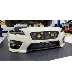 Sticker Fab  2018 STYLE BUMPER OVERLAY UPPER AND LOWER (CARBON VINYL, GLOSS BLACK, OR MATTE BLACK) 2015 2016 2017