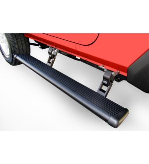 AMP Research 20-22 Jeep Gladiator (Launch/Overlnd/Rubicon/Sport) PowerStep (Incl. 4 Motors) - Black