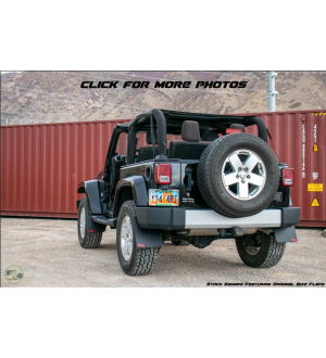 Rokblokz  Jeep Wrangler (JK, JKU) 2007-2018 Quick Release Mud Flaps