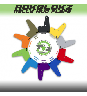 Rokblokz  Jeep Wrangler (JK, JKU) 2007-2018 Quick Release Mud Flaps