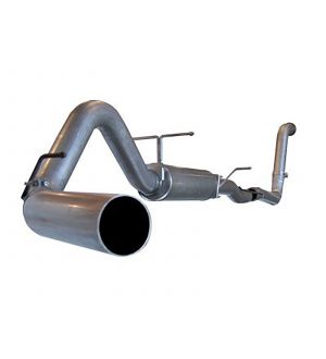 aFe Power LARGE Bore HD Exhausts Turbo-Back SS-409 EXH TB Ford Diesel Trucks 03-07 V8-6.0L (td)