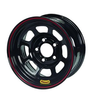 Bassett Racing D-Hole Lightweight Black Powdercoated Wheels L37SH4
