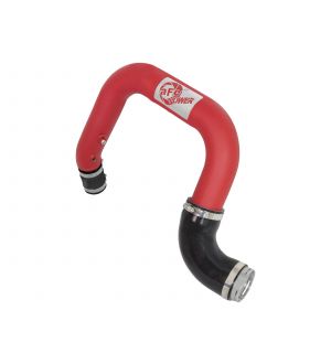 aFe BladeRunner 2.5in Red IC Tube Hot Side w/ Coupling & Clamp Kit 2016 GM Colorado/Canyon 2.8L - 46-20268-R