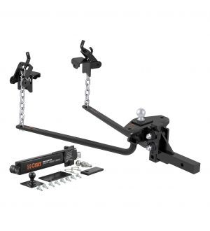 Curt Round Bar Weight Distribution Hitch Kit (10000-14Klbs 31-5/8in Bars)