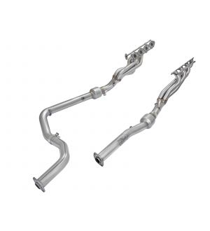 aFe Twisted Steel Headers & Y-Pipe (Street) Stainless Steel 10-16 Toyota Tundra V8 5.7L