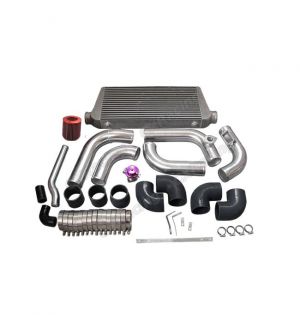 CX Racing Intercooler Piping Intake Radiator HardPipe Kit For Stock Turbo 2JZGTE 2JZ-GTE 2JZ Swap 240SX S13 S14