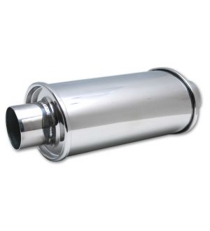 Vibrant ULTRA QUIET Resonator 2.5in inlet / outlet x 14in overall length