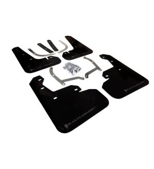 Rally Armor 2017-22 Subaru Impreza 4D/5D Black UR Mud Flap Grey Logo