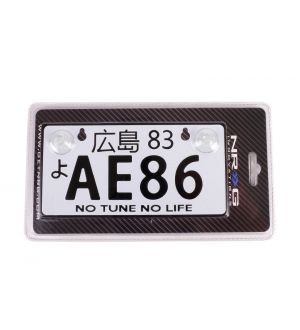 NRG Innovations JDM Mini License Plate - AE86
