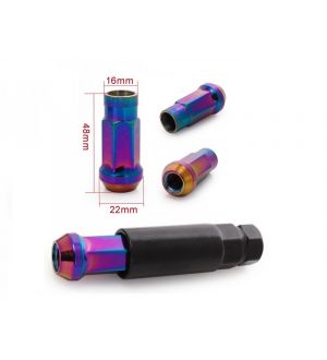 Non Stop Tuning Forged Steel Racing Lug Nuts - M12X1.25