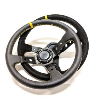 Non Stop Tuning Leather Steering Wheel