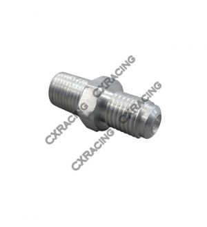 CX Racing Oil Feed Cap bolt + AN4 fitting For 86-98 Supra 1JZGTE 2JZGTE 1JZ 2JZ Single Turbo